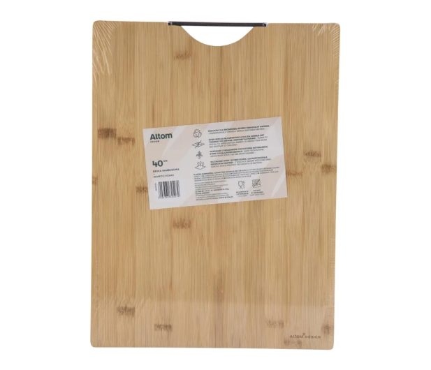 Altom Deska bambusowa z uchwytem 40x30x1,8 cm - 1580565 - zdjęcie 3